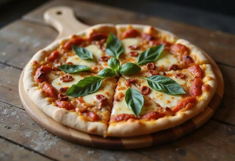 Delicious finished Enfield pizza, showcasing the perfect blend of flavors and ingredients typical of Enfield CT's pizza style.