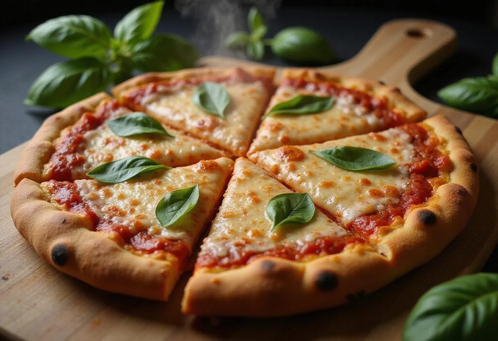 Gary's Pizza special served fresh with golden crust and colorful toppings, perfect for sharing at the dinner table.