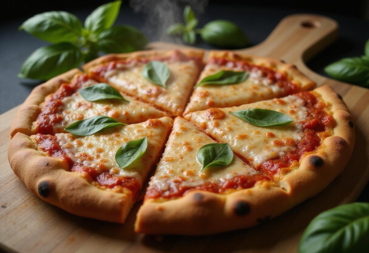 Gary's Pizza special served fresh with golden crust and colorful toppings, perfect for sharing at the dinner table.
