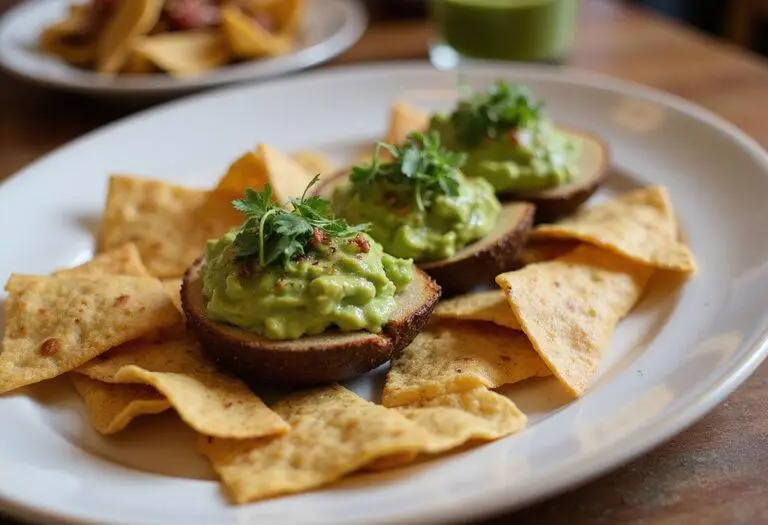 Final presentation of Ripe Fuerte Avocado Delights served on a dining table for a delectable avocado dish experience.