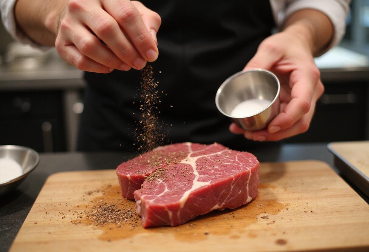 Seasoning wagyu beef for optimal flavor, is wagyu beef healthy, gourmet cooking techniques.