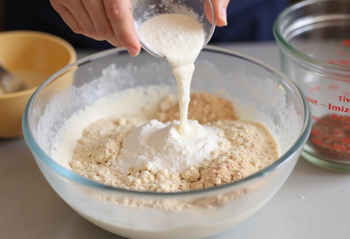Explore xanthan gum uses in cooking as it blends seamlessly with other dry ingredients, highlighting its versatile properties in baking.