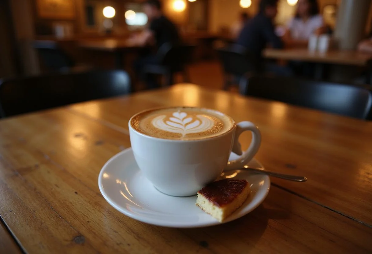 The final presentation of Creamy Buzz Coffee Indulgence in a stylish cup, ideal for coffee lovers seeking a Sheetz-inspired treat.