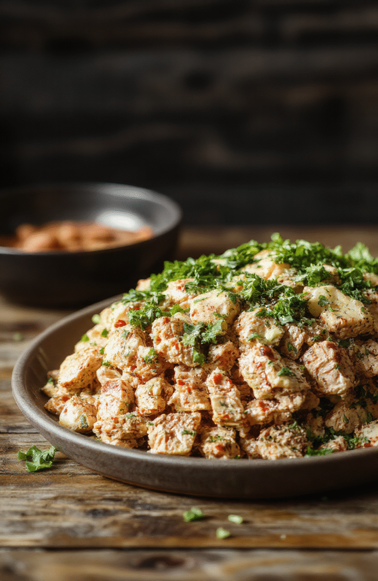 Colorful plated ground turkey dinner featuring seasoned ground turkey, vibrant vegetables, and fresh herbs, arranged on a white plate with a rustic wooden background, showcasing textures and appealing presentation.