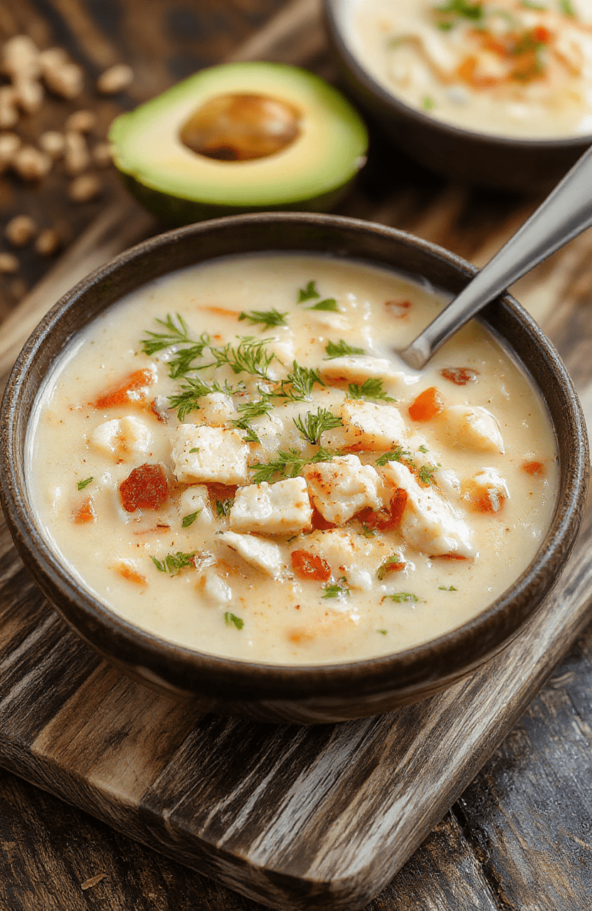 Creamy Crockpot Chicken Wild Rice Soup - Delicious Daily Recipes